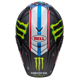 Bell Moto-9S Flex Helmet - Tomac Rep 22 Matt Black/White