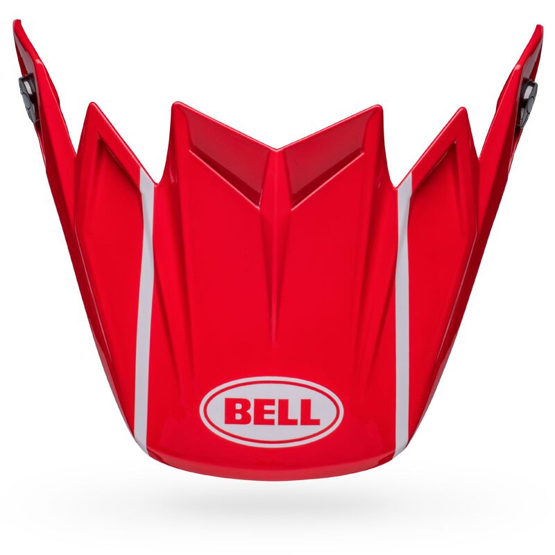 Bell Moto-9S Flex Peak - Sprint Black/Red