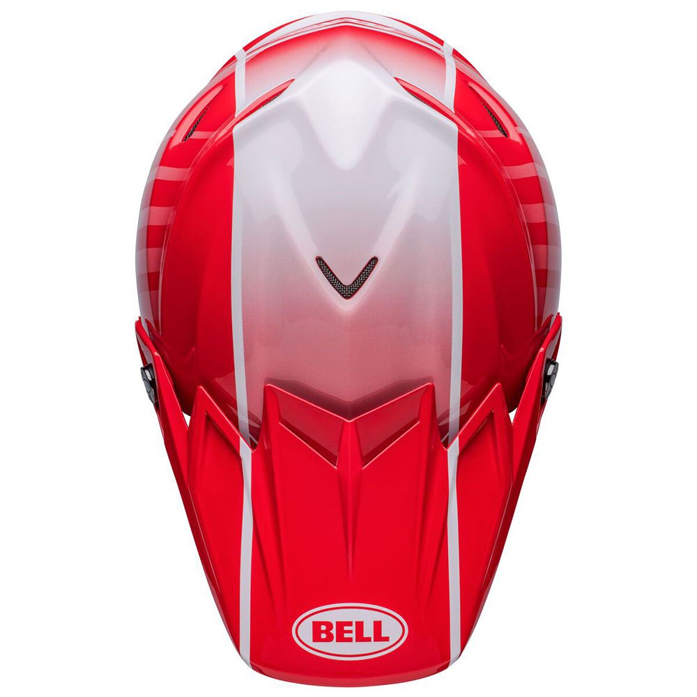 Bell Moto-9S Flex Peak - DITD Candy Red/Black
