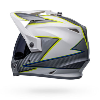 Bell MX-9 Adventure MIPS Helmet - Dalton White/H-Viz Yellow