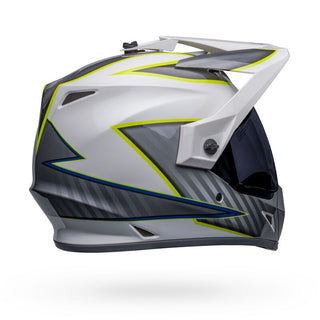 Bell MX-9 Adventure MIPS Helmet - Dalton White/H-Viz Yellow