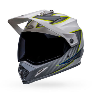 Bell MX-9 Adventure MIPS Helmet - Dalton White/H-Viz Yellow