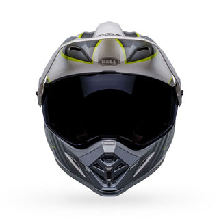 Bell MX-9 Adventure MIPS Helmet - Dalton White/H-Viz Yellow