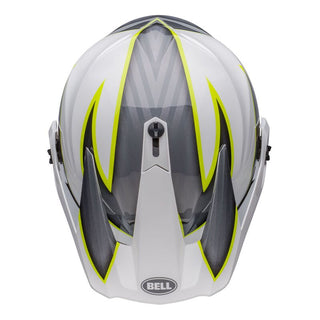 Bell MX-9 Adventure MIPS Helmet - Dalton White/H-Viz Yellow