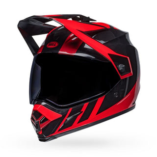 Bell MX-9 Adventure MIPS Helmet - Dash Black/Red