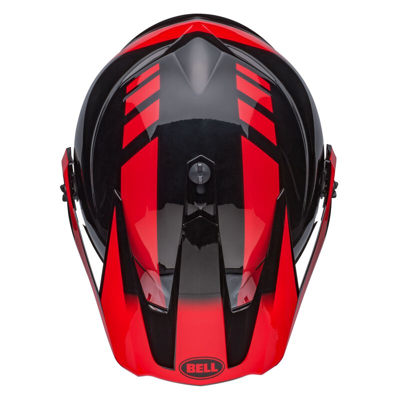 Bell MX-9 Adventure MIPS Helmet - Dash Black/Red