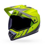 Bell MX-9 Adventure MIPS Helmet - Dash Hi-Viz/Yellow Grey