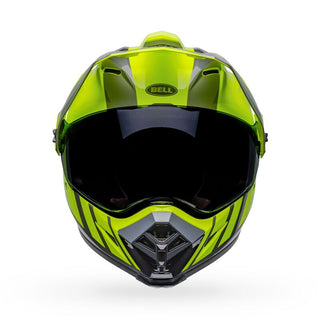 Bell MX-9 Adventure MIPS Helmet - Dash Hi-Viz/Yellow Grey