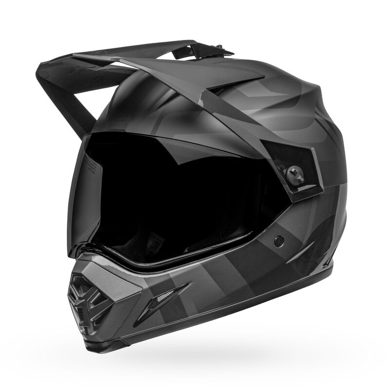 Bell MX-9 Adventure MIPS Helmet - Maurauder Blackout Matt/Gloss Black