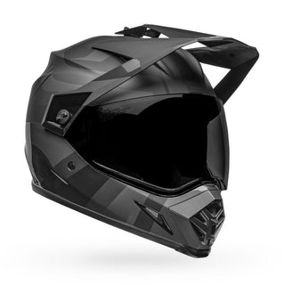 Bell MX-9 Adventure MIPS Helmet - Maurauder Blackout Matt/Gloss Black