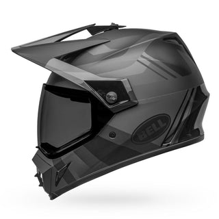 Bell MX-9 Adventure MIPS Helmet - Maurauder Blackout Matt/Gloss Black