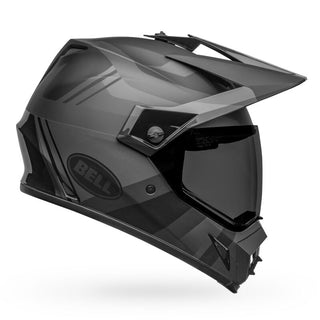 Bell MX-9 Adventure MIPS Helmet - Maurauder Blackout Matt/Gloss Black