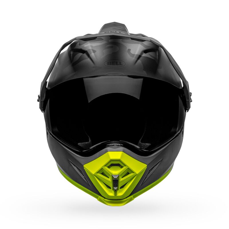 Bell MX-9 Adventure MIPS Helmet - Stealth Camo Matt Black/Hi-Viz
