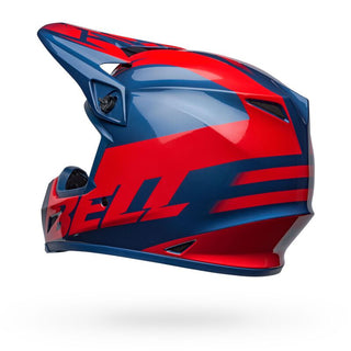 Bell MX-9 MIPS Disrupt Helmet - True Blue/Red