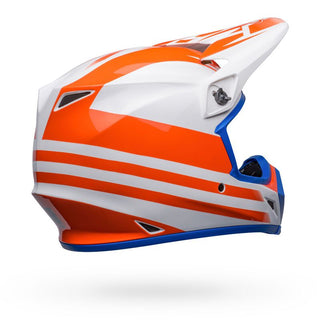 Bell MX-9 MIPS Disrupt Helmet - White/Orange