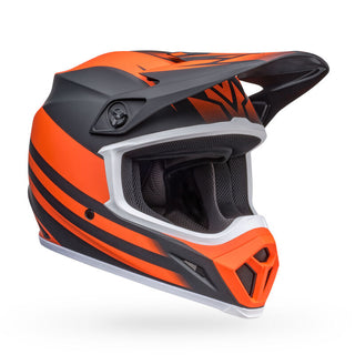 Bell MX-9 MIPS Disrupt Helmet - Matt Black/Orange