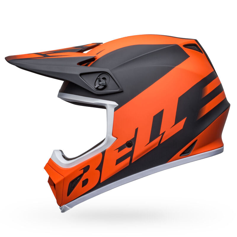 Bell MX-9 MIPS Disrupt Helmet - Matt Black/Orange