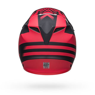 BELL MX-9 MIPS Helmet - Disrupt Matt Black/Red