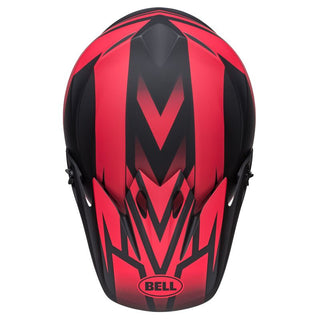 BELL MX-9 MIPS Helmet - Disrupt Matt Black/Red