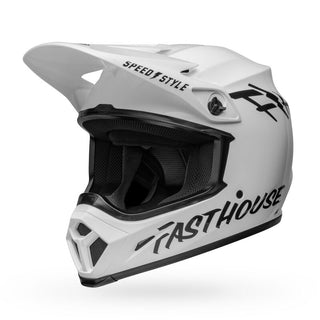 Bell MX-9 MIPS Helmet - Fasthouse Gloss White/Black