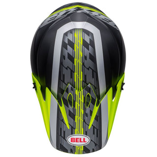 Bell MX-9 MIPS Helmet - Offset Matt Black/Hi-Viz Yellow