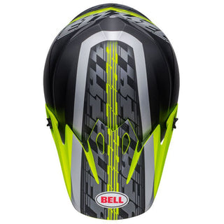 Bell Mx-9 Mips Peak - Offset Matt Black/Hi-Viz Yellow
