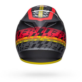 Bell MX-9 MIPS Helmet - Offset Matt Black/Red