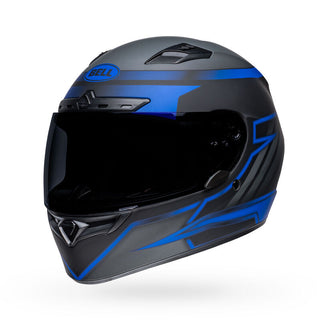 Bell Qualifier Dlx Mips Helmet - Raiser Matt Black/Blue