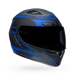 Bell Qualifier Dlx Mips Helmet - Raiser Matt Black/Blue