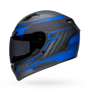 Bell Qualifier Dlx Mips Helmet - Raiser Matt Black/Blue