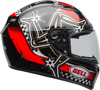 2020 Bell Qualifier DLX MIPS Isle Of Man Motorcycle Helmet -  Red/Black/White