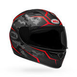 Bell Qualifier Helmet - Stelth Camo Matt Black/Red