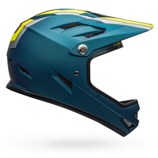 Bell Sanction Helmet - Matt Blue/Hi-Viz