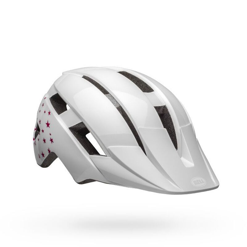 Bell Sidetrack II Helmet - White Stars