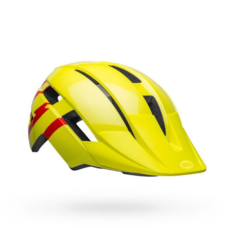 Bell Sidetrack II Helmet - Hi-Viz/Red