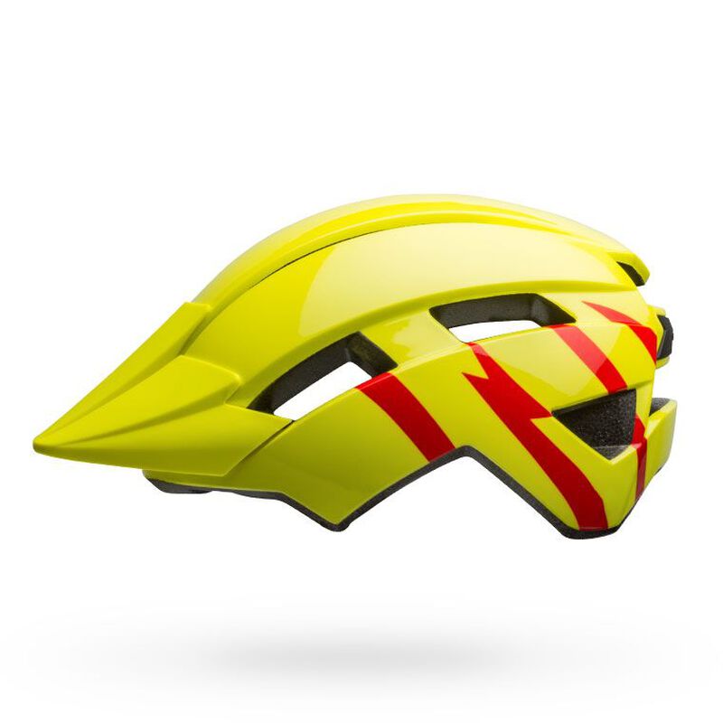 Bell Sidetrack II Helmet - Hi-Viz/Red