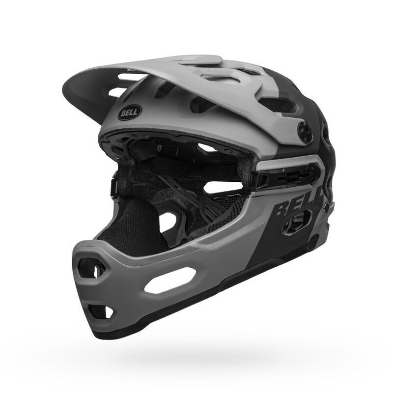 Bell Super 3R MIPS Helmet - Matt Dark Grey/Gunmetal