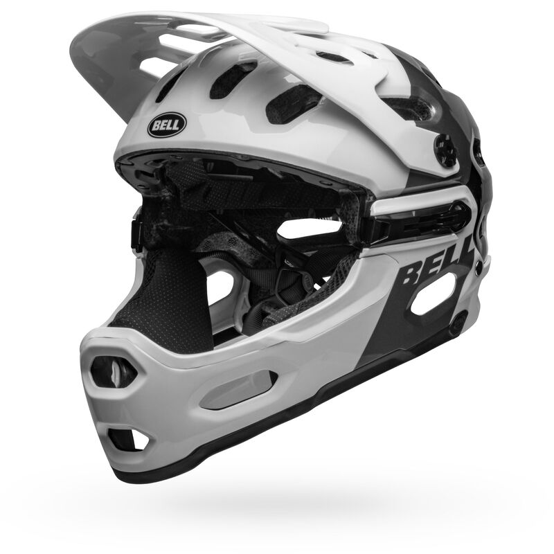 Bell Super 3R MIPS Helmet - White/Black