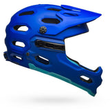 Bell Super 3R MIPS Helmet - Matt Blue/Bright Blue