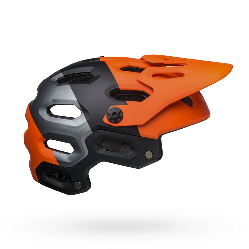 Bell Super 3R MIPS Helmet - Matt Orange/Black