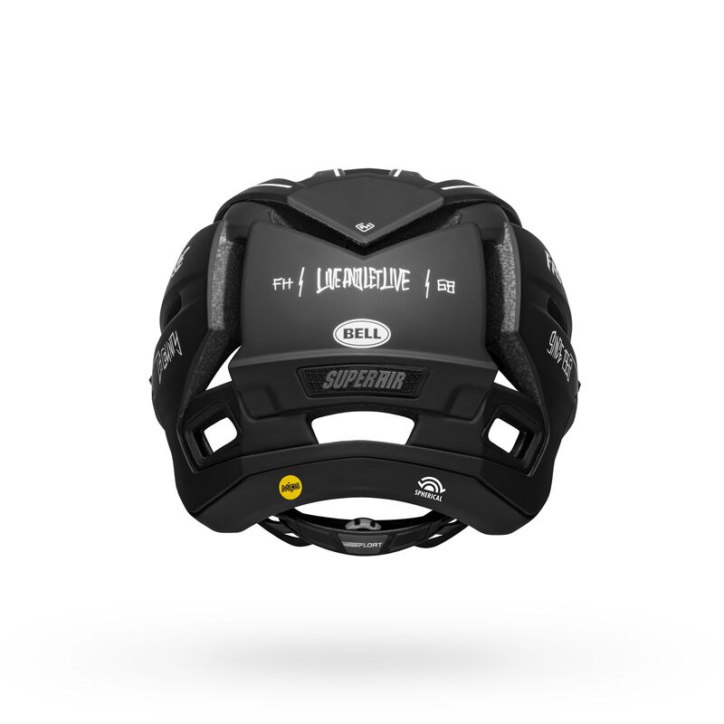 Bell Super Air R Sphr Mips Helmet - Matt Black/White