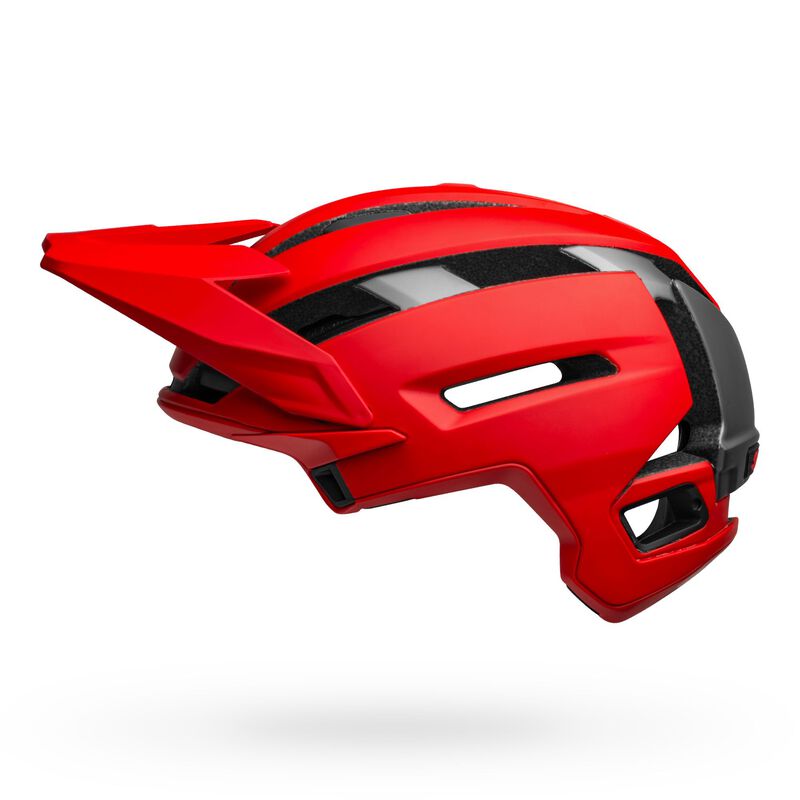 Bell Super Air R Sphr Mips Helmet - Matt Grey/Red