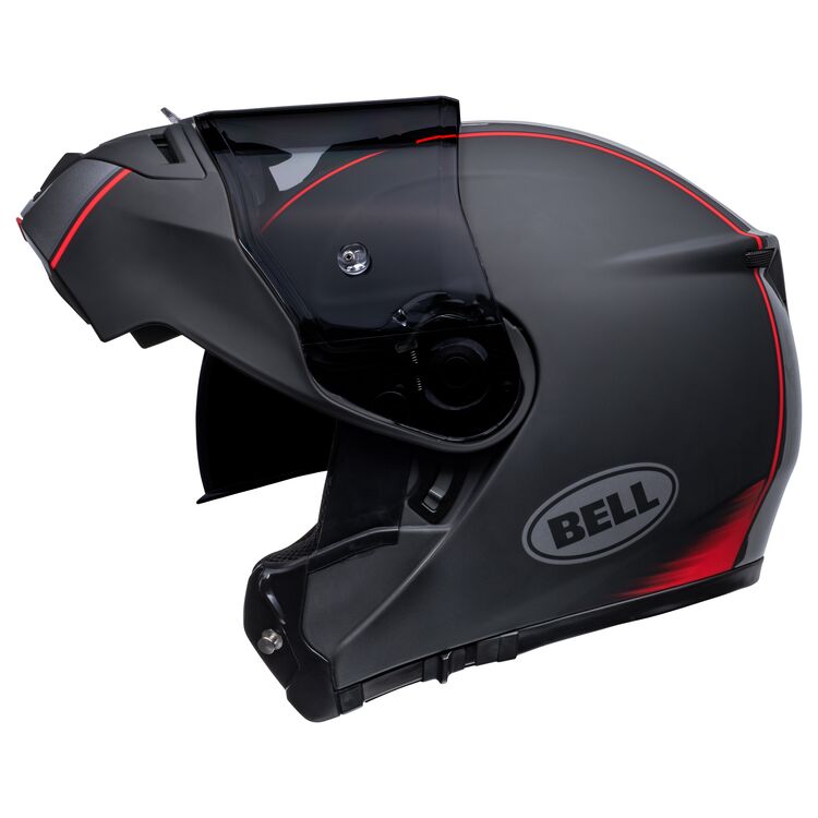 Bell Srt Modular Hartluck Jamo Helmet - Matt/Gold Black/Red