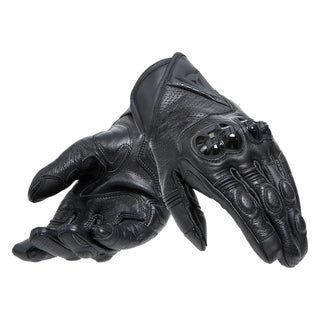 Dainese Blackshape Leather Gloves - Black/Black