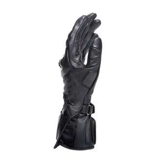 Dainese Carbon 4 Long Leather Gloves - Black/Black/Black