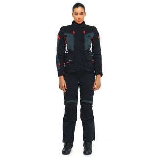 Dainese Carvemaster3 Lady Gore-Tex Jacket - Black/Ebony/Lava-Red