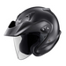 Arai CTZ/CTF Open Face Helmet - Black Frost - MotoHeaven