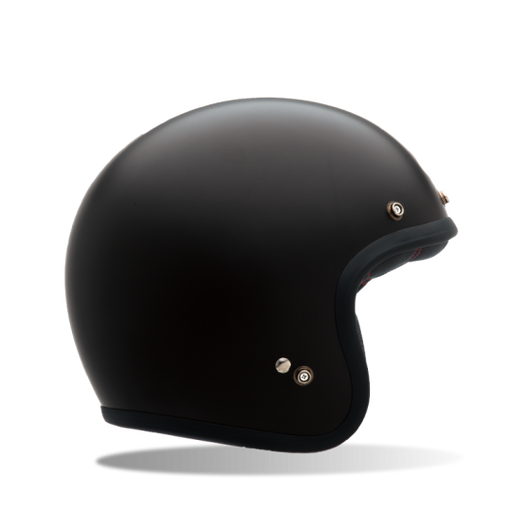 Bell Helmet Custom 500 Matte Black - With studs - MotoHeaven