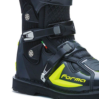 Forma Predator 2.0 Motorcycle Boots - Neon Anthratcite - MotoHeaven