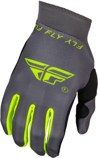 Fly Racing 2024 Pro Lite Gloves - Charcoal Hi-Vis